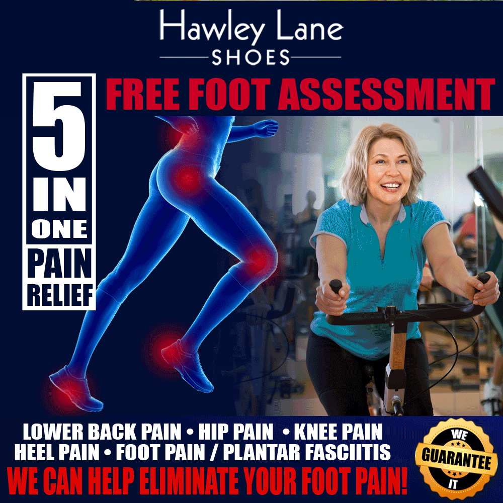 Free Foot Assessment for Foot Pain At Hawley Lane Shoes, CT