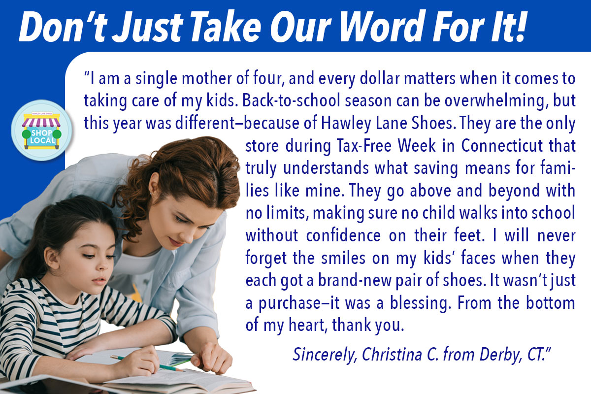 Hawley Lane Shoes Testimonial