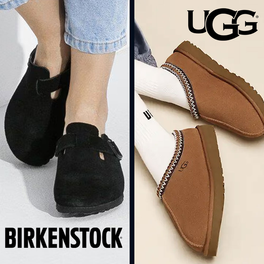 Birkenstock and UGG graphic